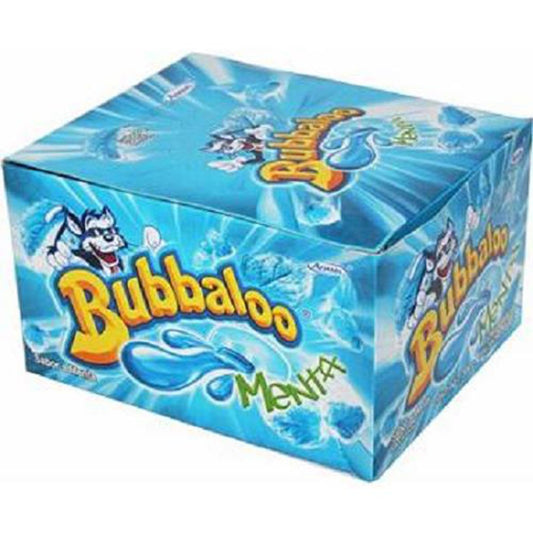 Bubbaloo, Chewing Gum Menta (Menthol), Count 50 - Gum / Grab
