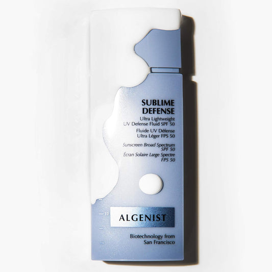 Algenist Sublime Defense Ultra Lightweight UV Defense uid SPF50 - Sheer, Oil-Free Face Sunscreen with Vitamin E, Echinacea & Green Tea - Non-Comedogenic & Hypoallergenic Skincare (30ml / 1)