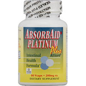 AbsorbAid Platinum 60 Vegicaps By Absorbaid