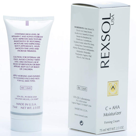 REXSOL C + AHA Moisturizer Firming Cream ( 75  / 2.5   )