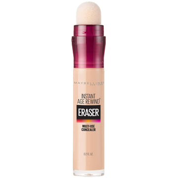 Maybelline Instant Age Rewind Eraser Dark Circles Treatment Concealer, Light 0.2  (Pack of 6)