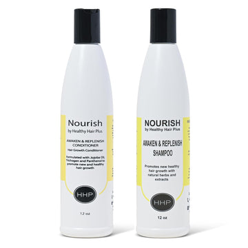 Nourish - Awaken And Replenish Combo – Hair Growth Shampoo & Conditioner for Thinning Hair Treatment