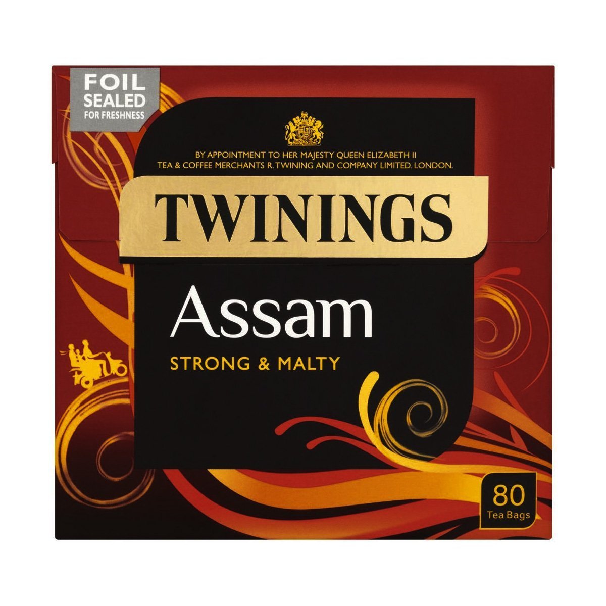 Twinings Assam Strong and Malty, 80 Tea Bags