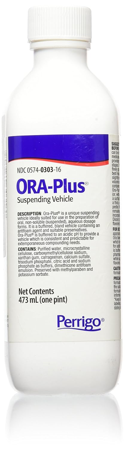 PADDOCK LABORATORIES Ora-Plus Oral Suspending Vehicle, 16 Ou