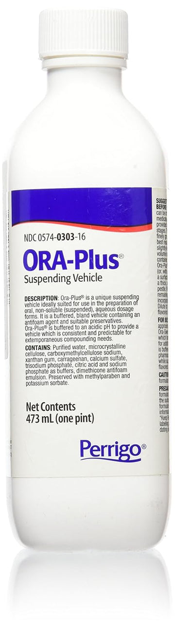 PADDOCK LABORATORIES Ora-Plus Oral Suspending Vehicle, 16 Ou