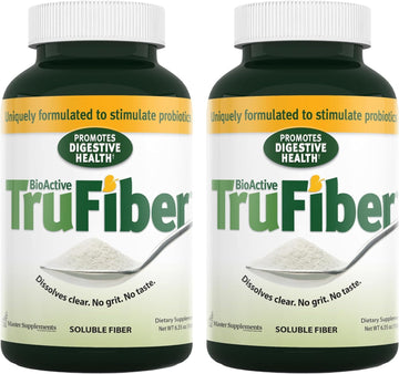 TruFiber Master Supplements 6.35 oz, Pack of 2 - Prebiotic Fiber to He1.1 Pounds