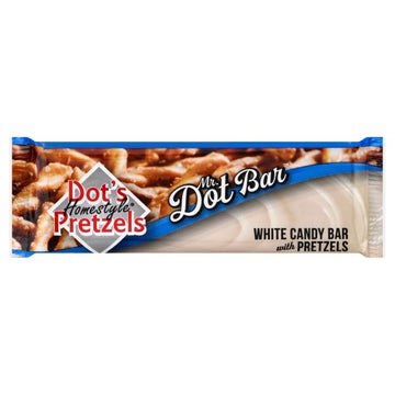 Dots Pretzels 9038519  Mr. Dot Bar White Chocolate Candy Bar - Pack of 24