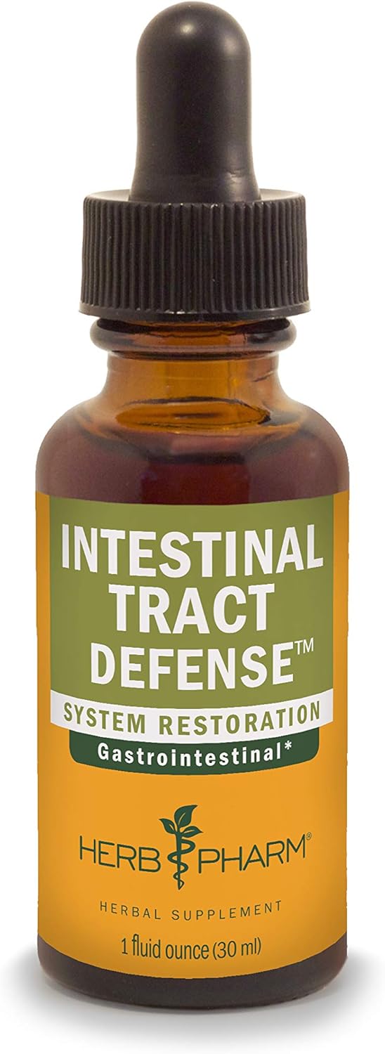 Herb Pharm Intestinal Tract Defense Liquid Herbal Formula with Wormwoo