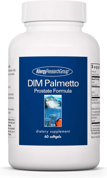 Allergy Research Group - DIM Palmetto - Prostate Support, Zinc, Pumpki