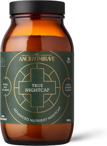 Ancient + Brave True Nightcap 180g Jar - Zinc, Magnesium, Vitamin C, A420 Grams