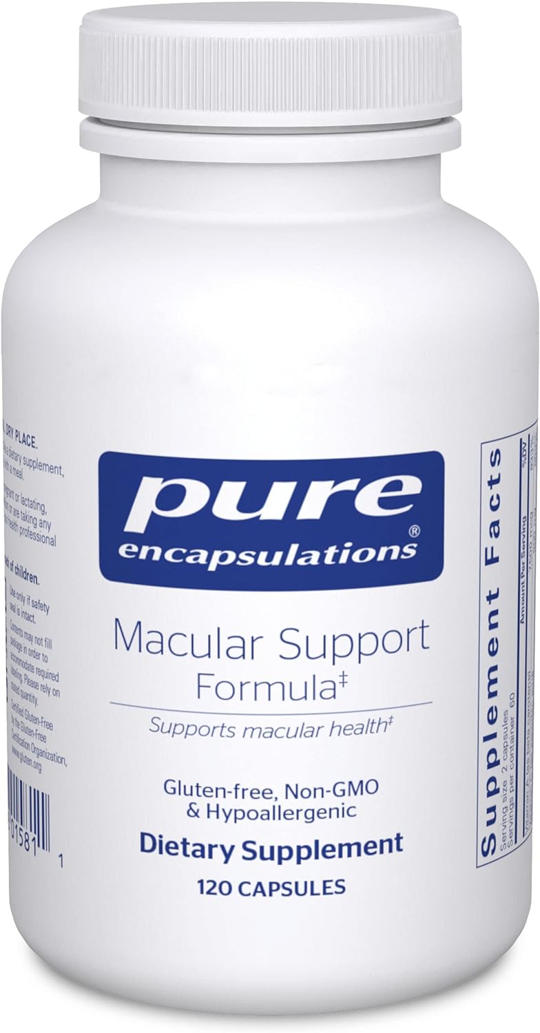 Pure Encapsulations Macular Support Formula | Hypoallergenic