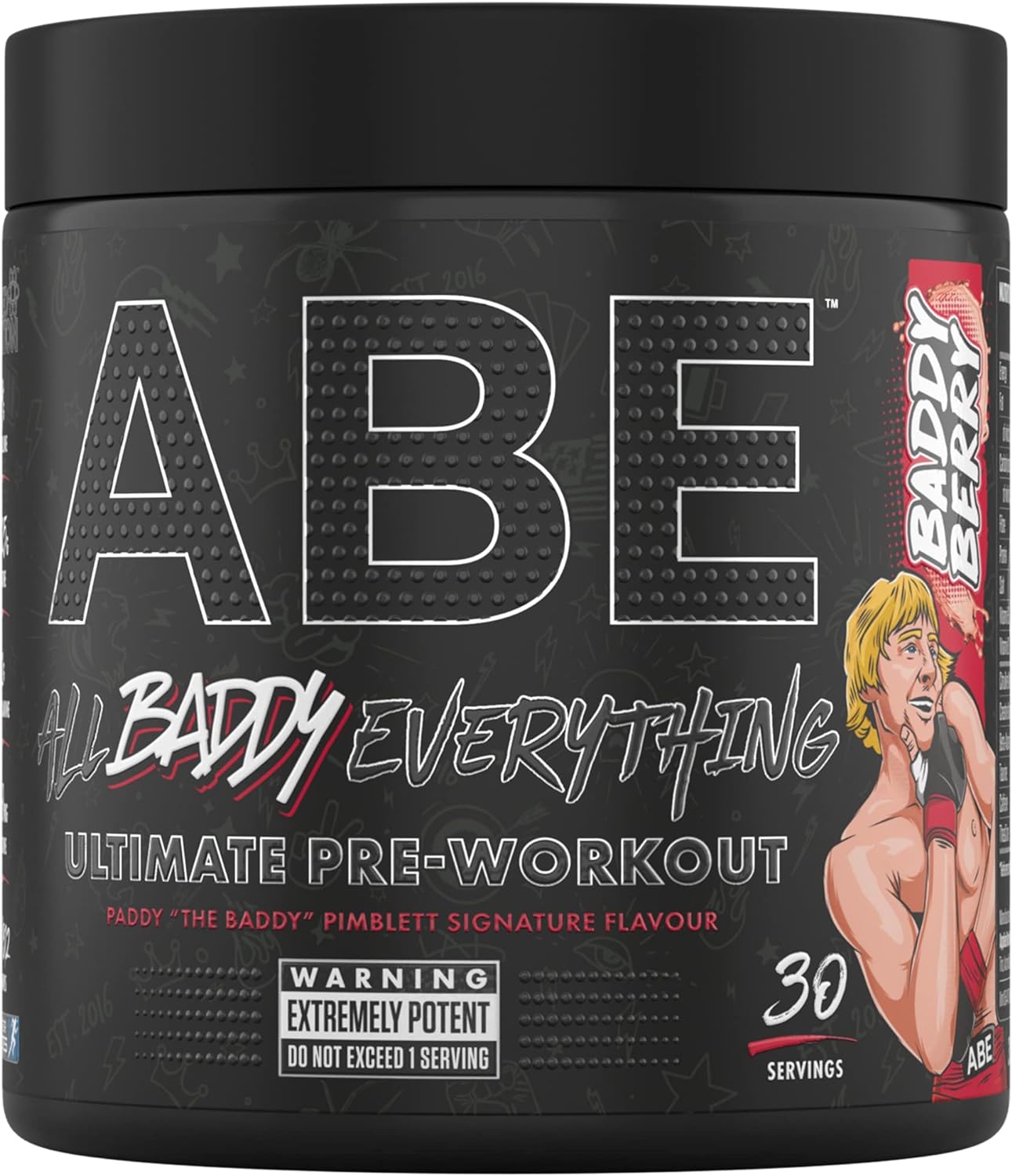 Applied Nutrition Abe Pre Workout - All Black Everything Pre Workout P415 Grams