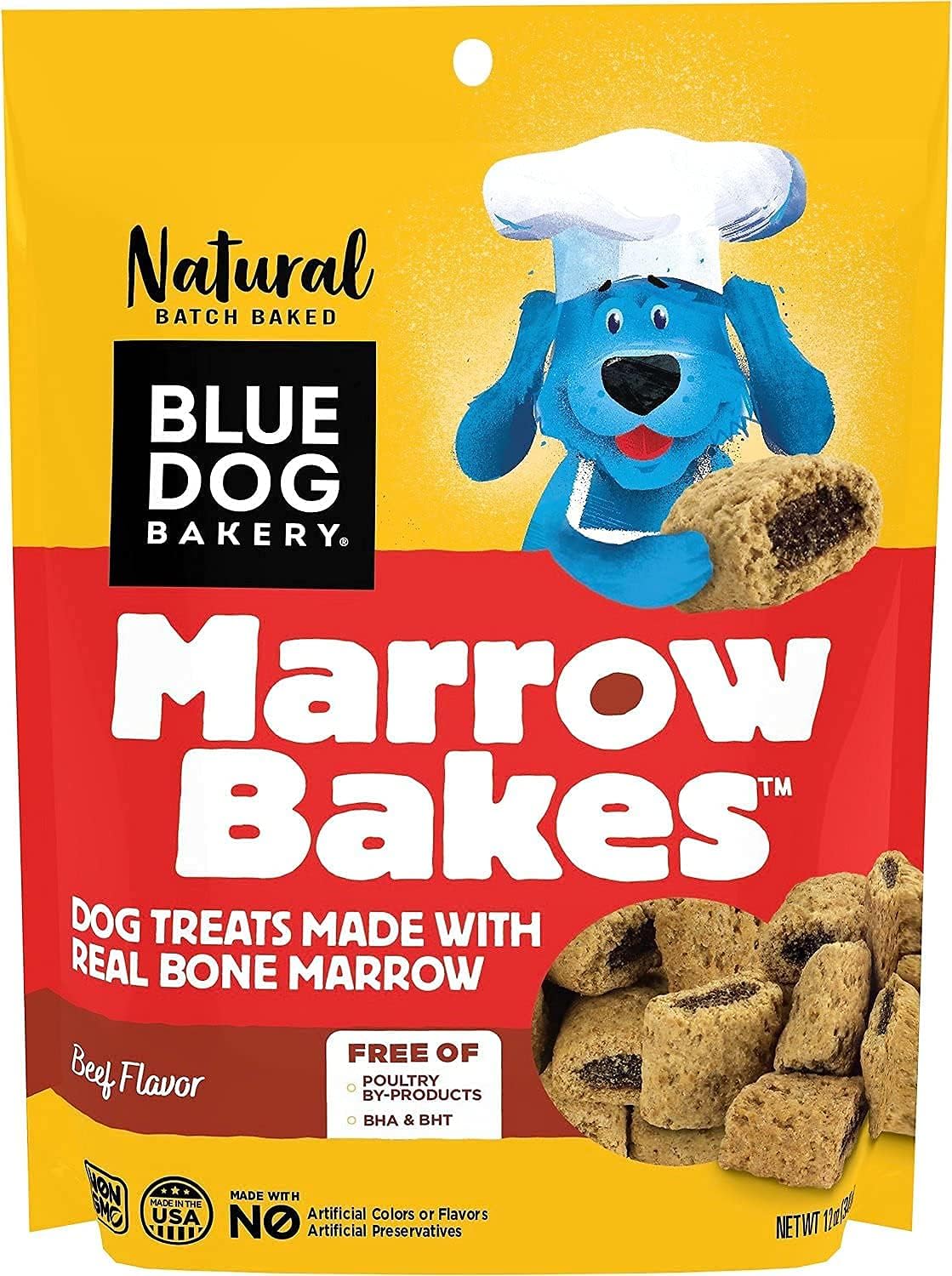 Blue Dog Marrow Bakes | Non GMO | 12oz 340g