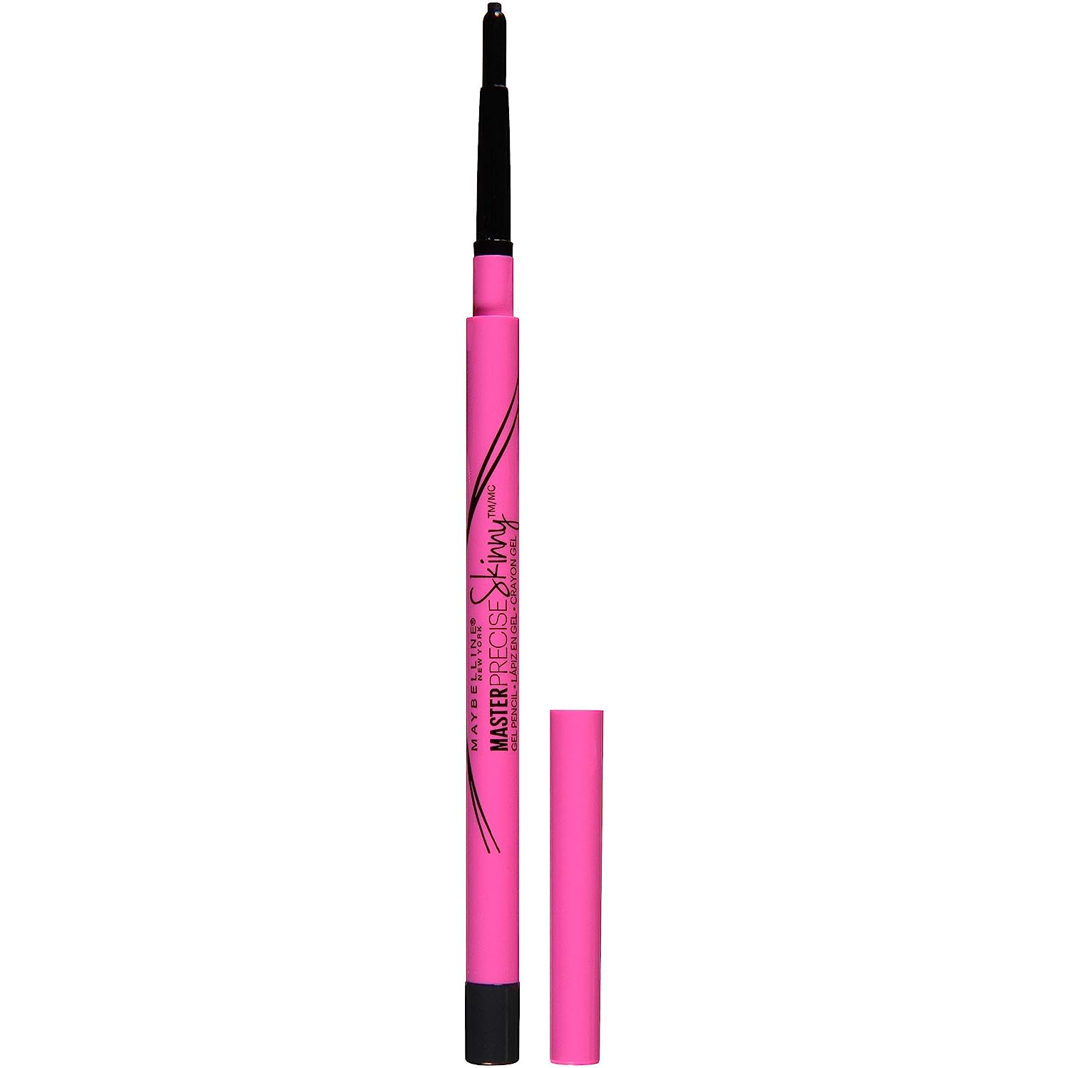 Maybelline New York Master Precise Skinny Gel Eyeliner Pencil, Defining Black, 1 Count