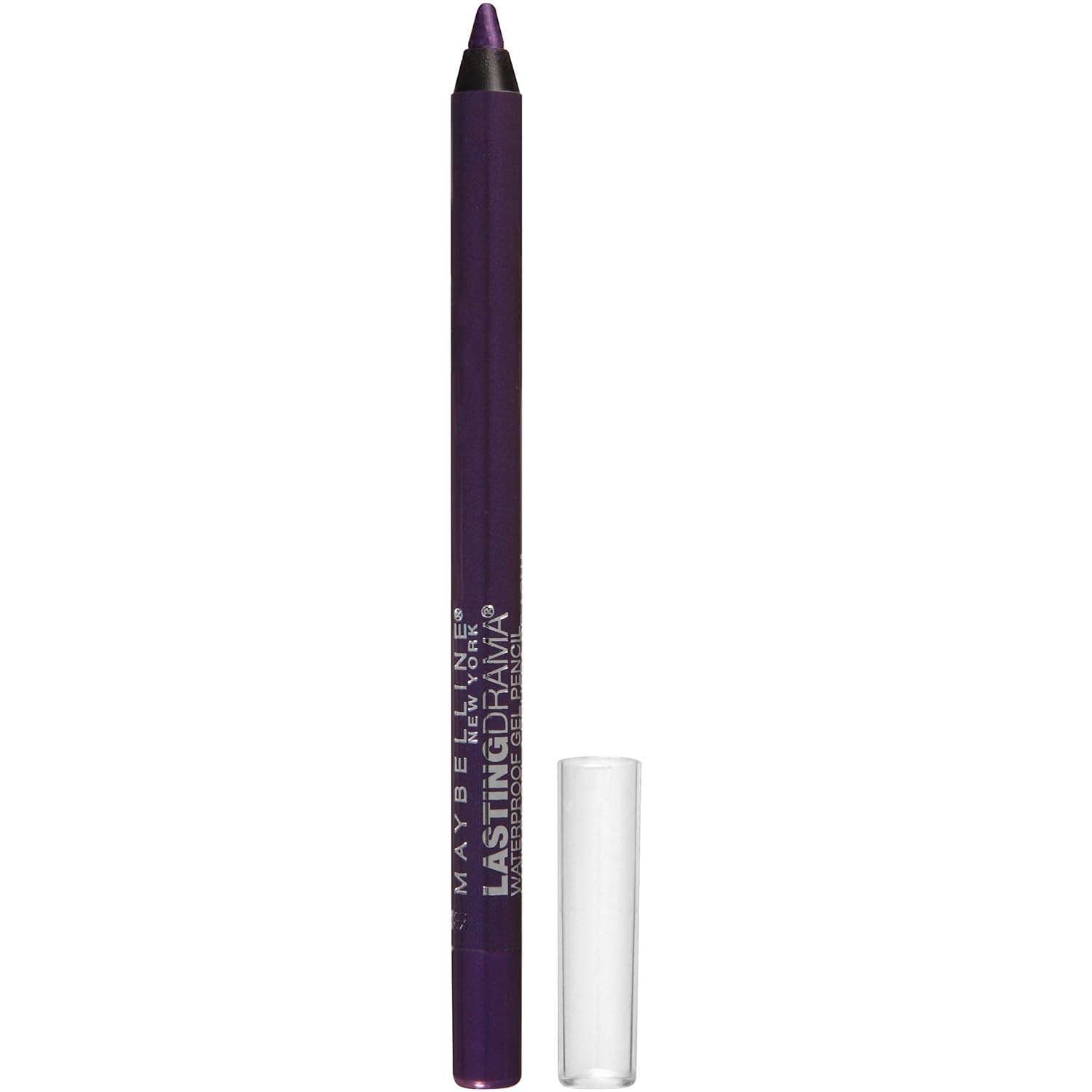 Maybelline New York Eyestudio Lasting Drama Waterproof Gel Pencil, Polished Amethyst, 0.038