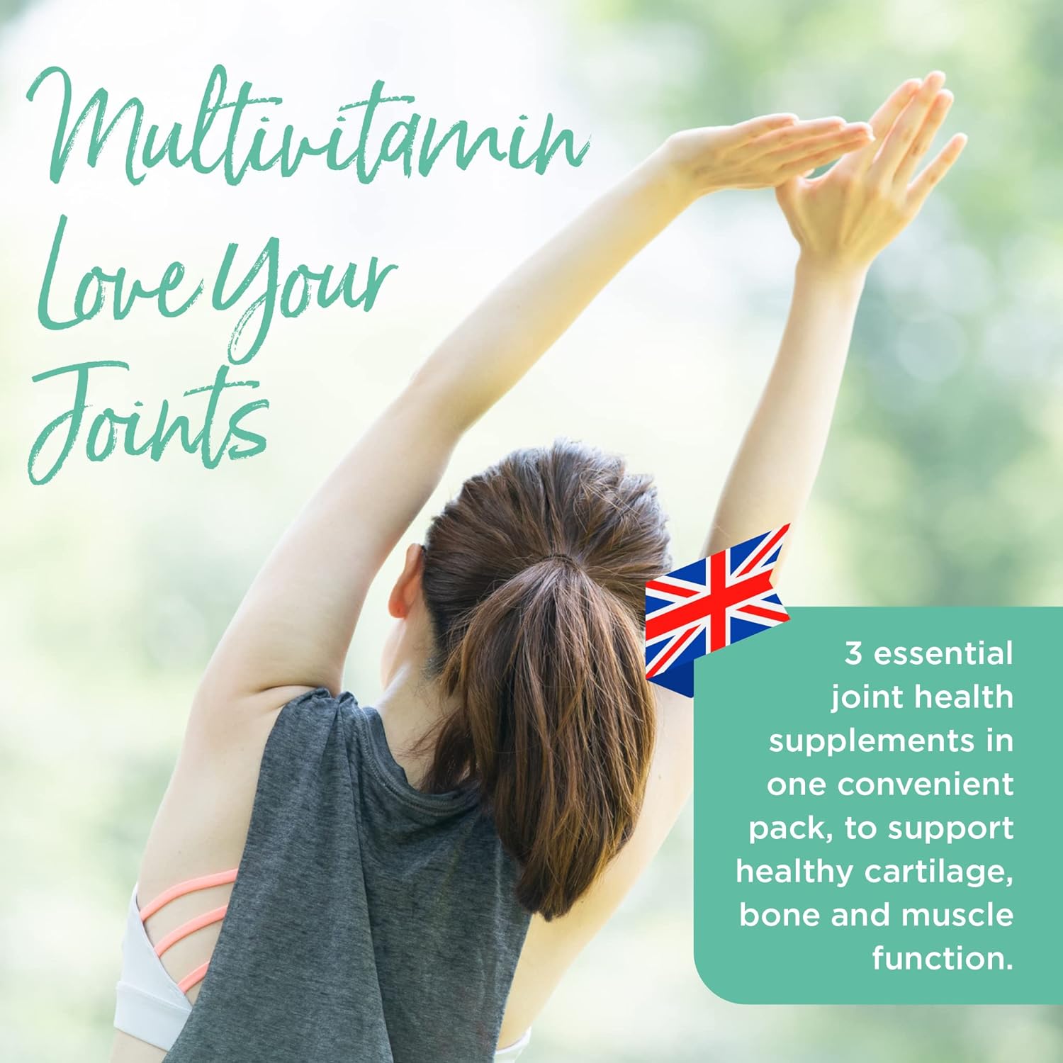 Healthspan Love Your Joints Multivitamin | 28 Day Supply | Support Hea