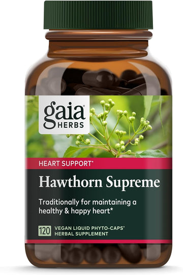 Gaia Herbs Hawthorn Supreme - Hawthorn Berry Supplement To Support Hea