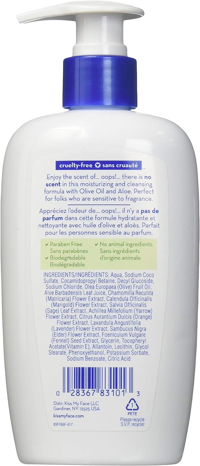 Esupli.com  Kiss My Face Hand Soap Fragrance-Free 9 Pump (2 