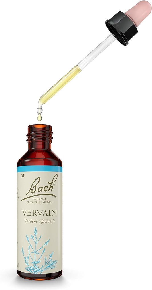 Bach Original Flower Remedies, Vervain Formula, Easy to Use, Vegan Fri32 Grams