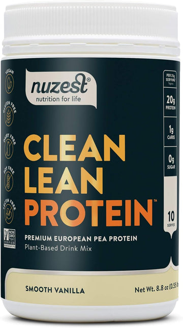 Nuzest - Pea Protein Powder - Clean Lean Protein, Premium Vegan Plant
