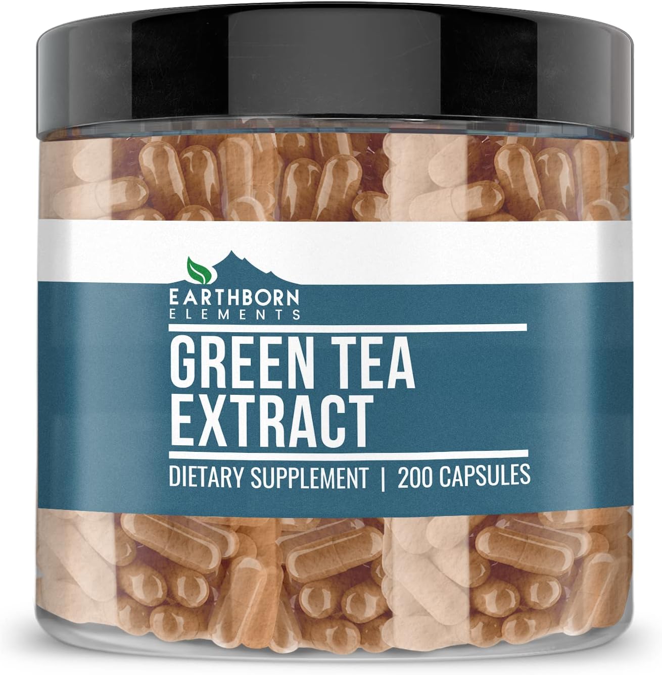 Earthborn Elements Acacia Fiber and Green Tea Extract Bundle, 200 Caps