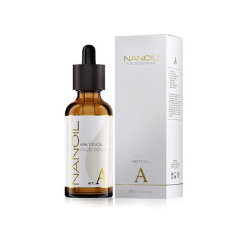 Nanoil Retinol Face Serum 50 - Smoothing, Rejuvenating, Face-Lift Serum with Vitamin A