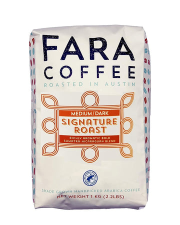 Fara Coffee, Whole Bean (Signature Roast, (Medium/Dark))