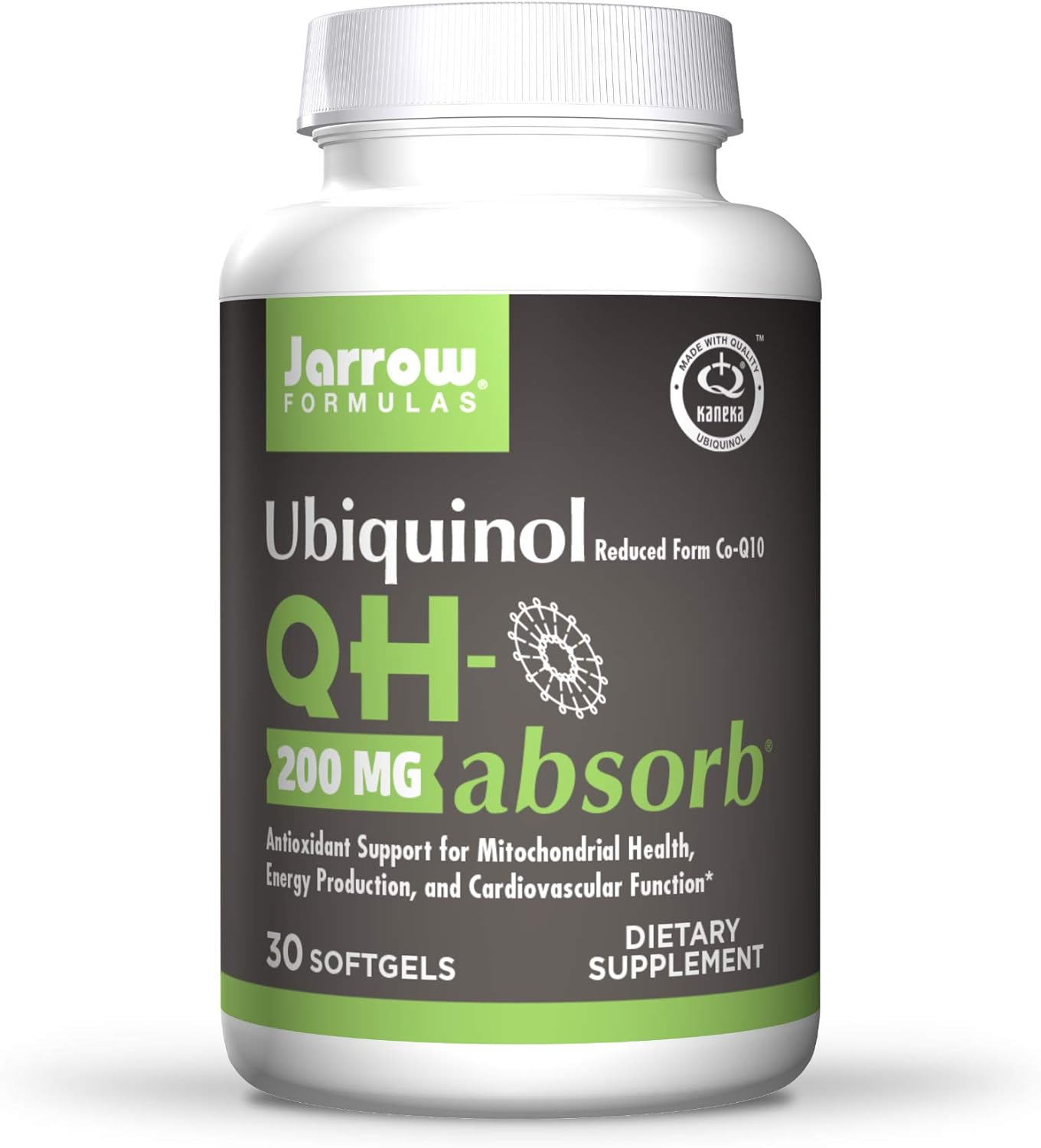 Jarrow Formulas Qh-Absorb 200 Mg - 30 Softgels - High Absorp
