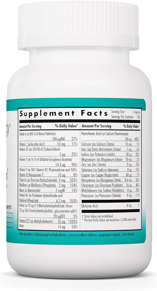 Nutricology Children'S Multi-Vi-Min - Multivitamin-Mineral - 150 Veget