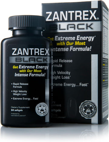 Zantrex Black - Weight Loss Supplement Pills - Weightloss Pills - Diet4 Ounces