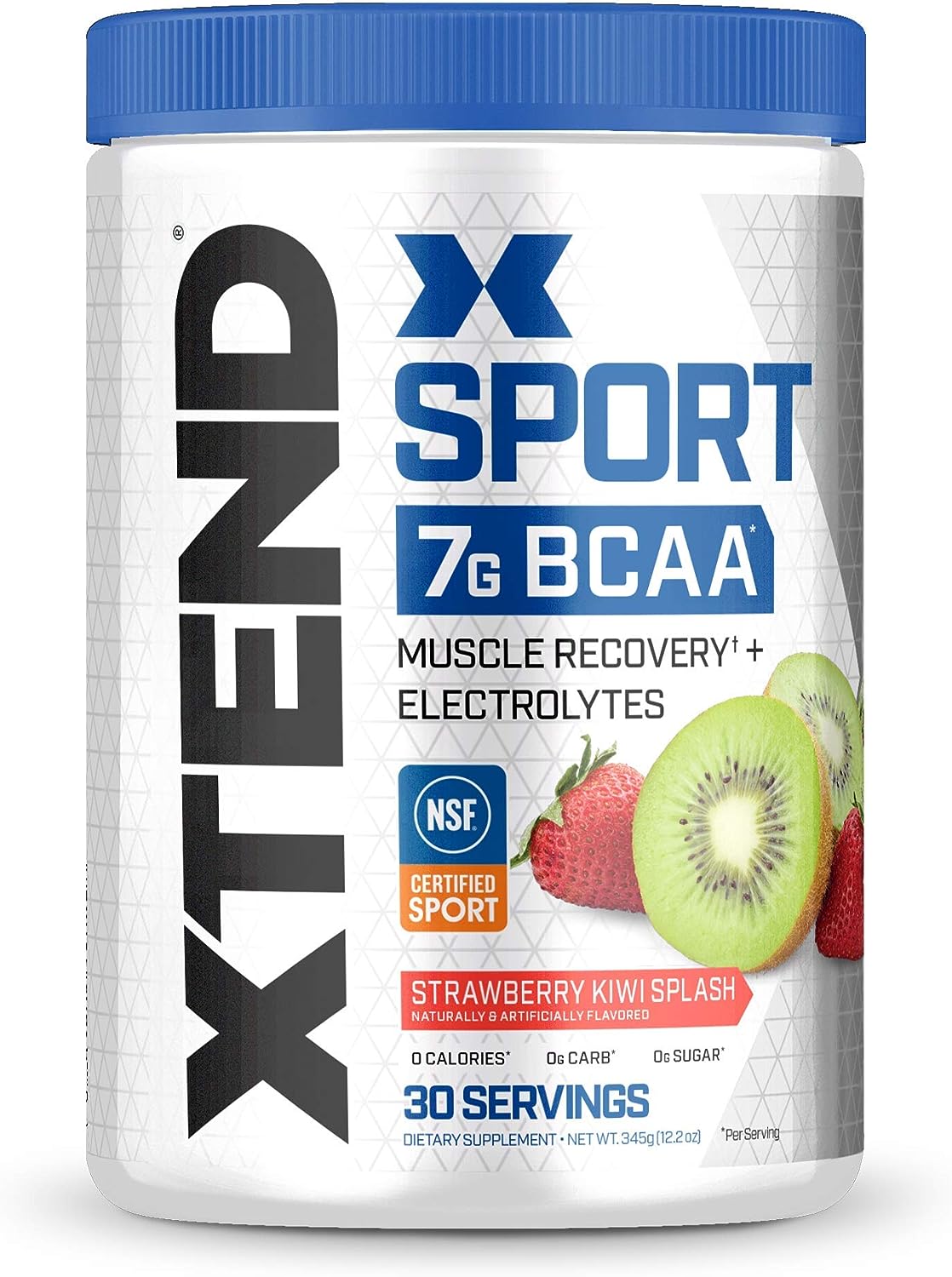 XTEND Sport BCAA Powder Strawberry Kiwi Splash - Electrolyte Powder fo