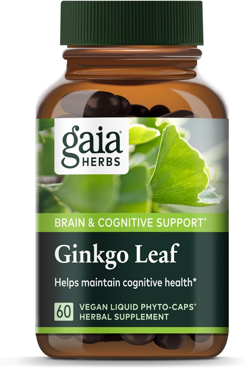 Gaia Herbs Ginkgo Leaf - Traditionally Used To Support Healthy Circula