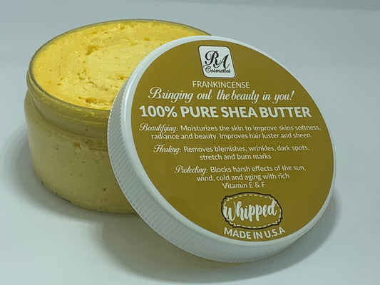 RA COSMETICS 100% African Shea Butter Whipped Frankincense 5