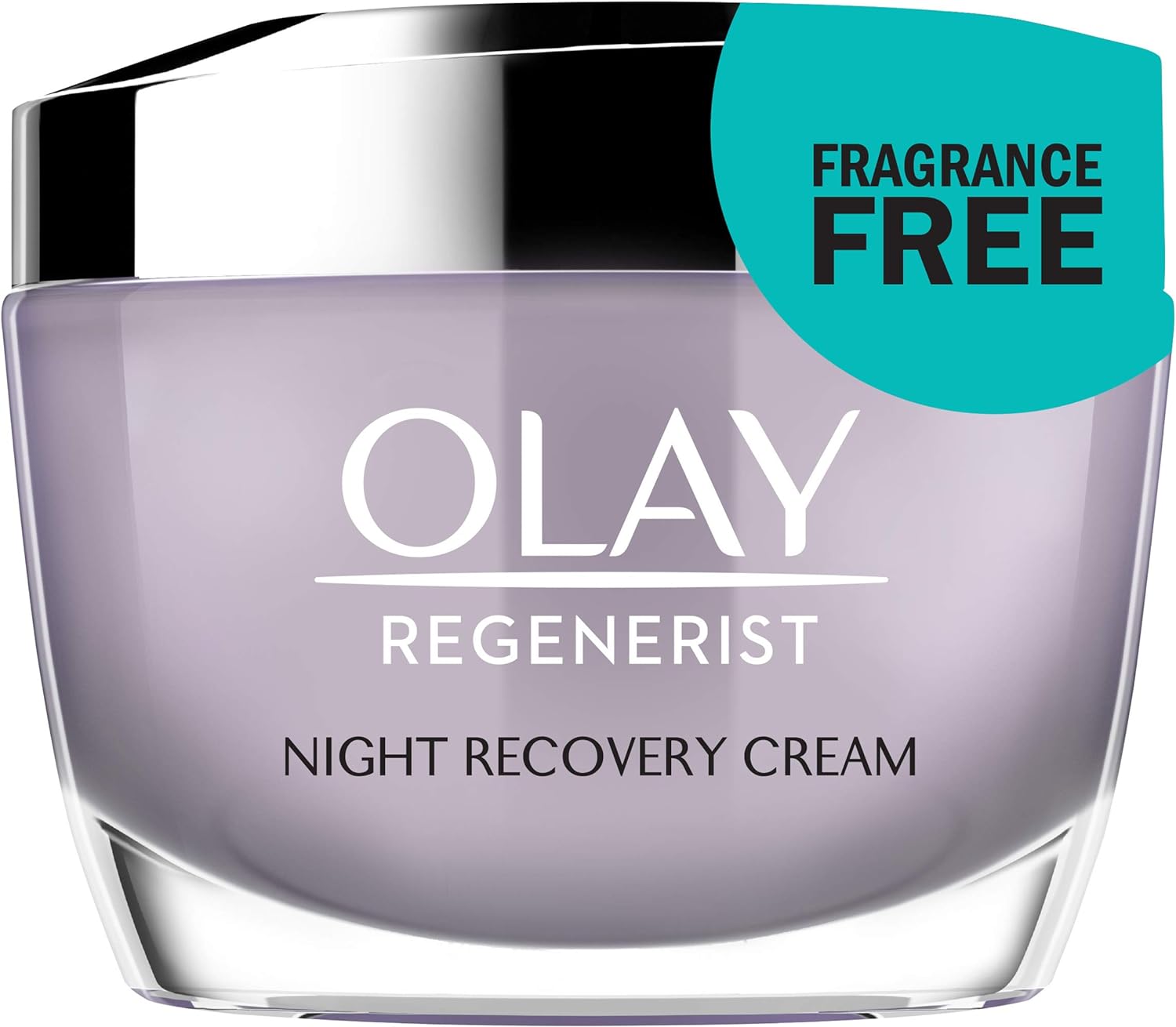 Olay Regenerist Night Recovery Cream Face Moisturizer, Fragrance Free, 1.7