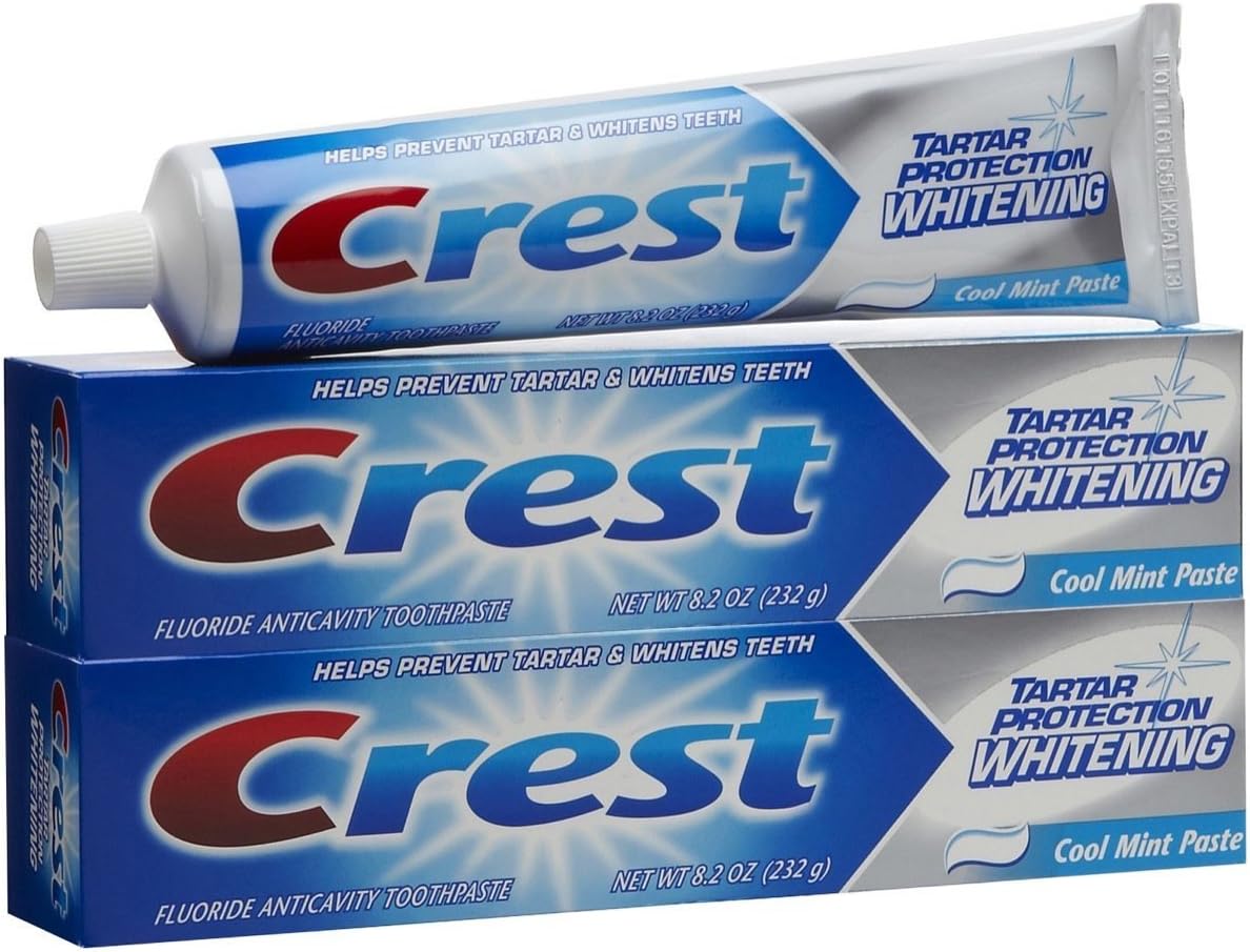 Crest Whitening Toothpaste, Cool Mint - 8.2  - 2 pk