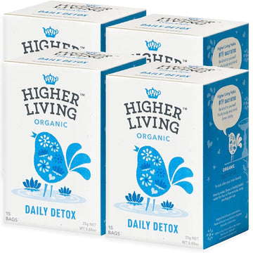 HIGHER LIVING Organic Daily Detox, 15 CT