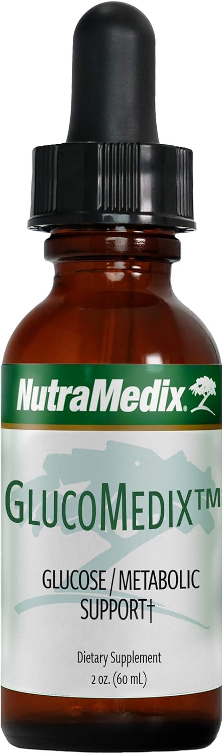 NutraMedix GlucoMedix - Bioavailable Cat's Claw & Stevia Liquid Drops