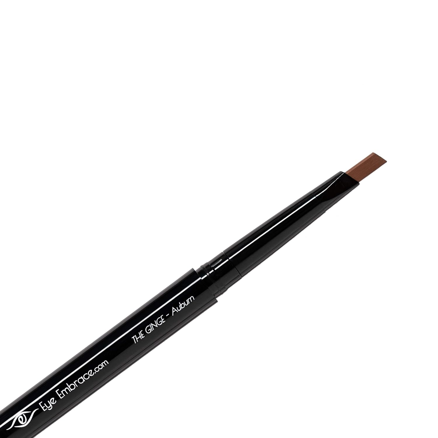 Eye Embrace The Ginge: Auburn Red Eyebrow Pencil – Waterproof, Double-Ended Automatic Angled Tip & Spoolie Brush, Cruelty-Free
