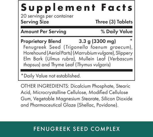 MICHAEL'S Health Naturopathic Programs Fenugreek Seed Complex - 60 Veg