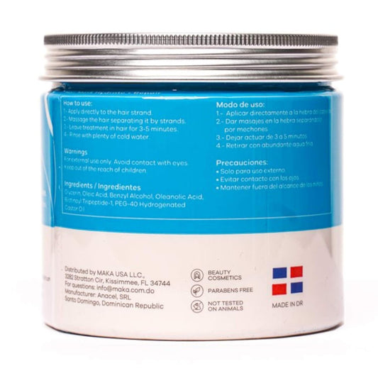 Maka Capilar Health Hydrating Hair Mask for Repairing Damaged and Dry hair, 12