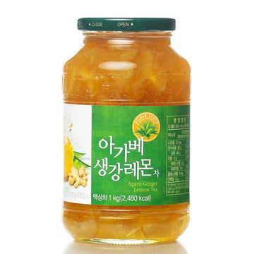 Damtuh Korean Agave Ginger Lemon Tea, Lemon Ginger Tea with Agave