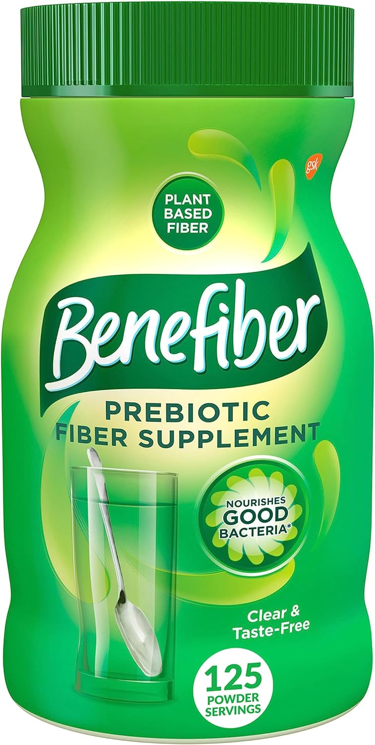 Benefiber Daily Prebiotic Fiber Supplement Powder for Digestive Health1.34 Pounds