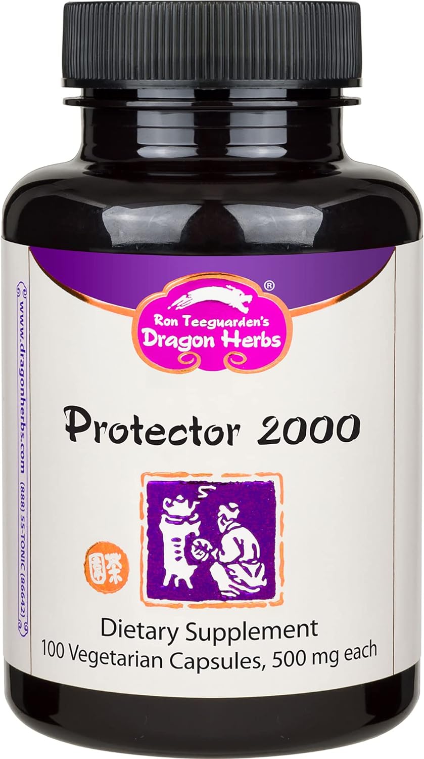 Dragon Herbs - Protector 2000 Capsules - 100 Capsules, 500 mg each