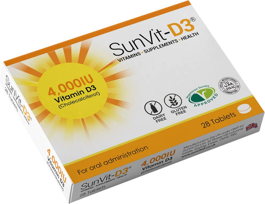 Vitamin D3 4000Iu (28 Tablets)

20 Grams