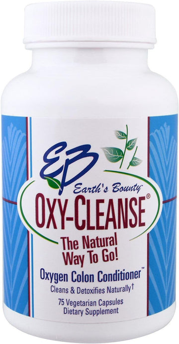 Earth's beauty OXY-Cleanse oxygen Colon Conditioner 75 capsules (pack 