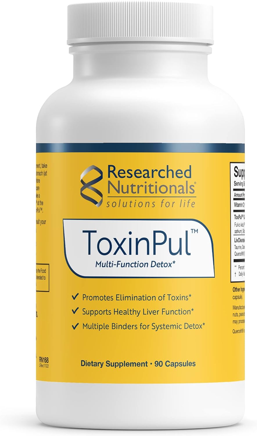 Researched Nutritionals Toxinpul Binder & Detox Cleanse Support - Humi