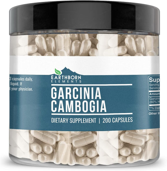 Earthborn Elements Garcinia Cambogia & Green Tea Bundle (200 Capsules