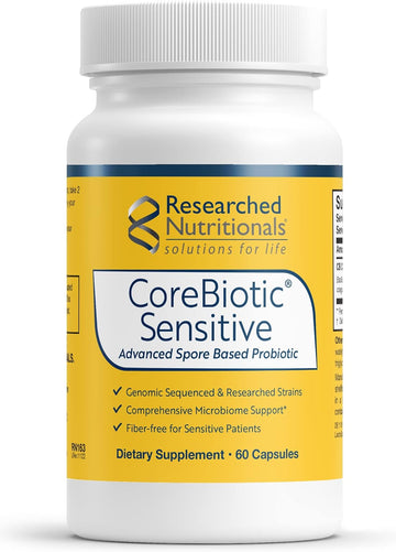Researched Nutritionals Corebiotic Sensitive - Vegan Probiotics For Lo1.76 Ounces