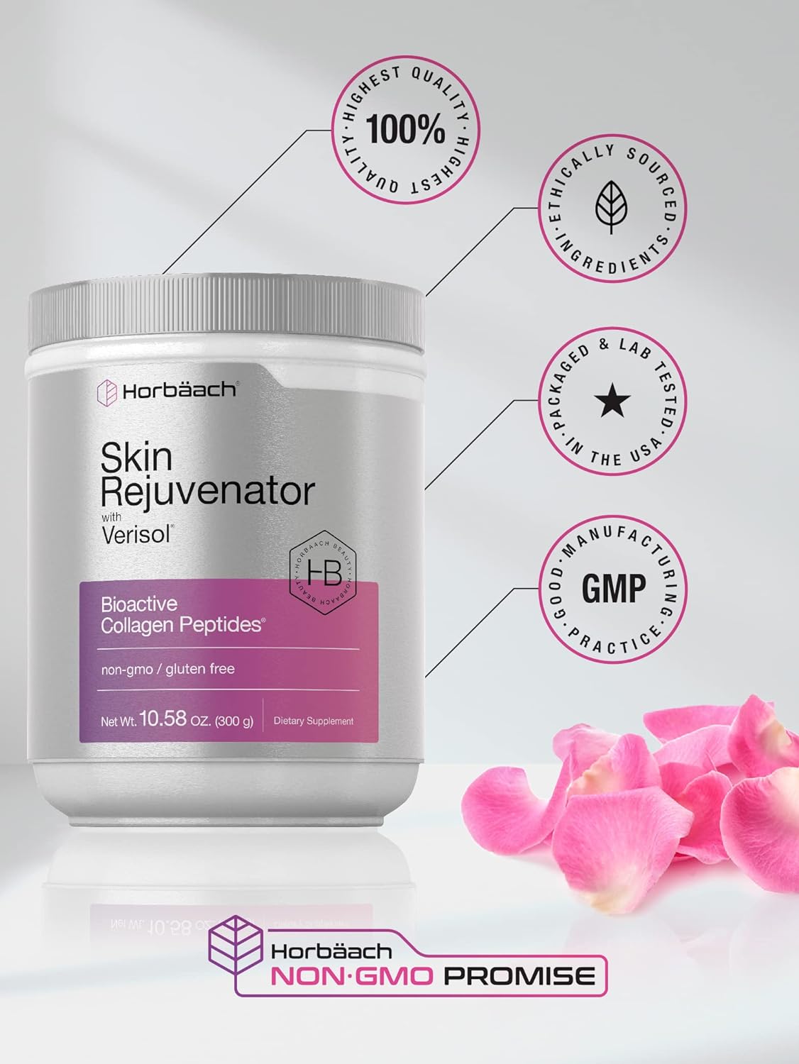 Skin Rejuvenator with Verisol 10.58 oz | Bioactive Collagen 
