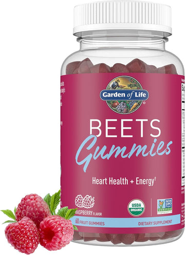 Garden Of Life Organic Beet Root Gummies Made From Pectin With Antioxi